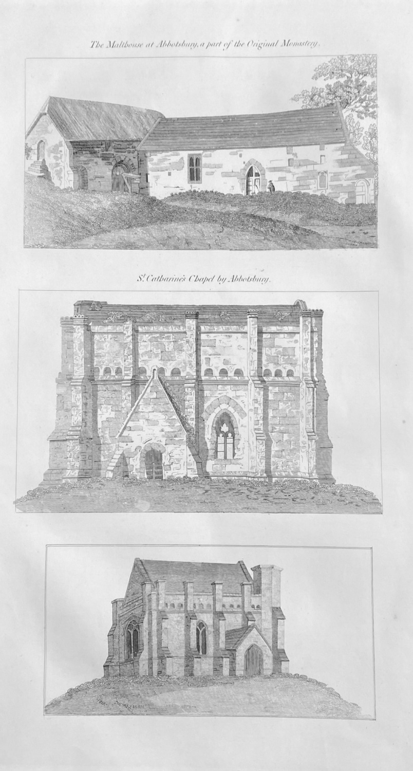 St,. Catherine's Chapel by Abbotsbury.  1863.  (Dorset).