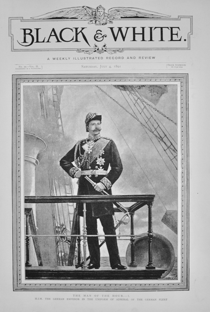 H.I.M. The German Emperor - 1891