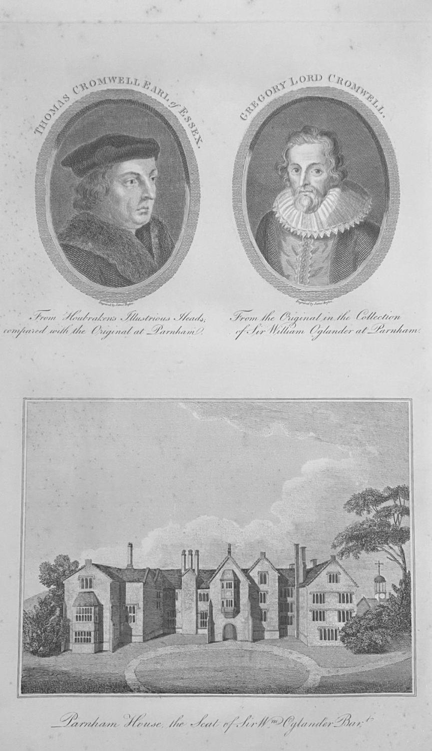Parnham House, the Seat of Sir William Oglander  Bart.  1863.