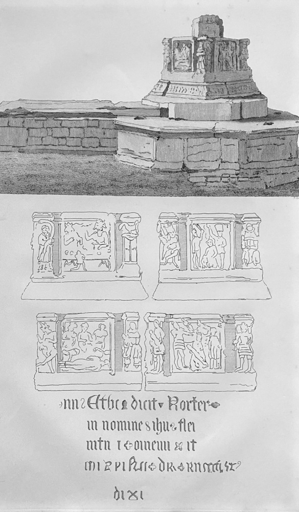 Rampisham Cross.  Dorset.  1863.