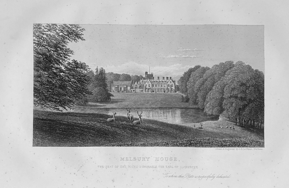 Melbury House.  Dorsetshire.  1863.