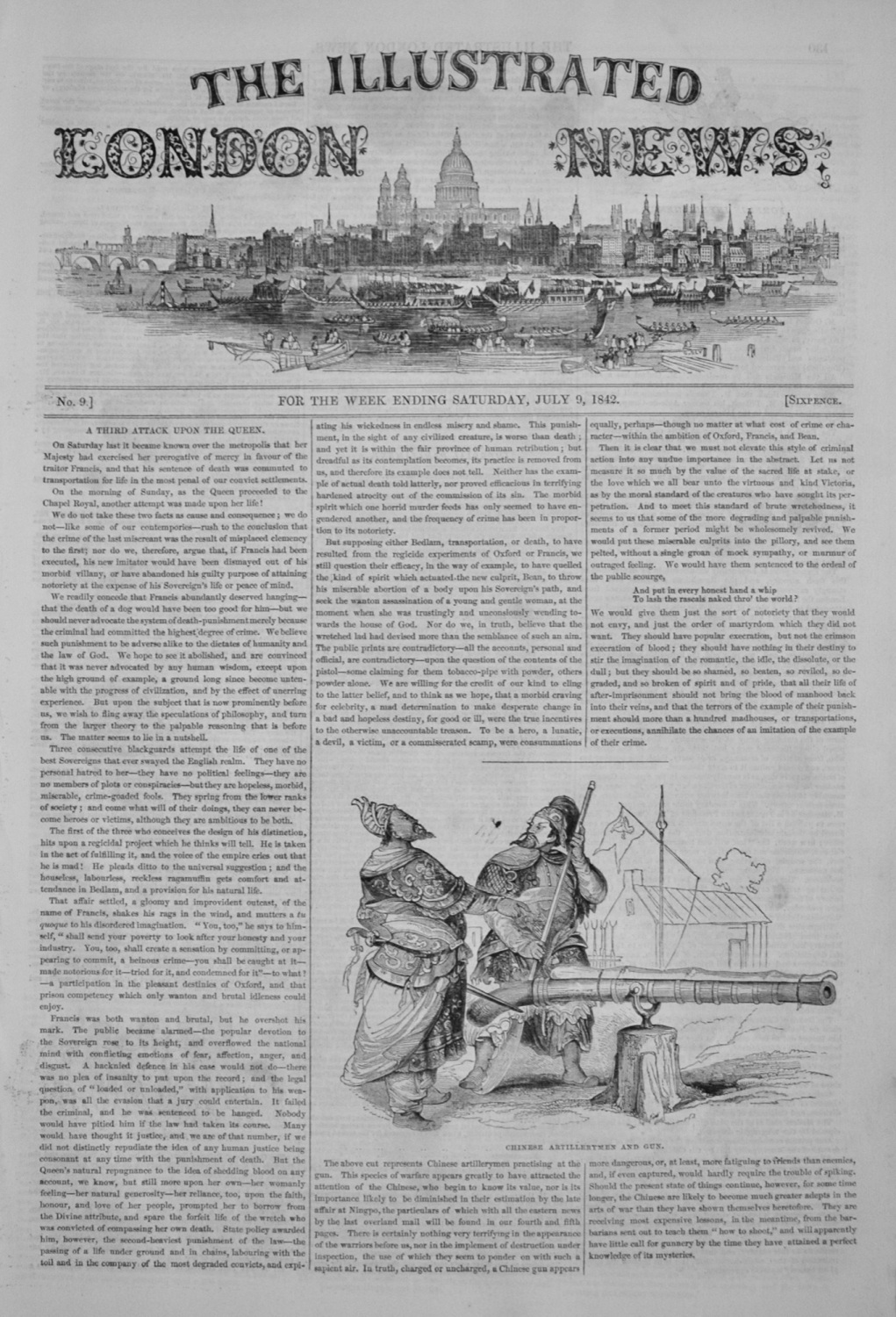 The Illustrated London News - July 9, 1842