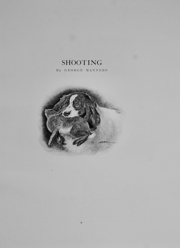Shooting by George Manners - 1913