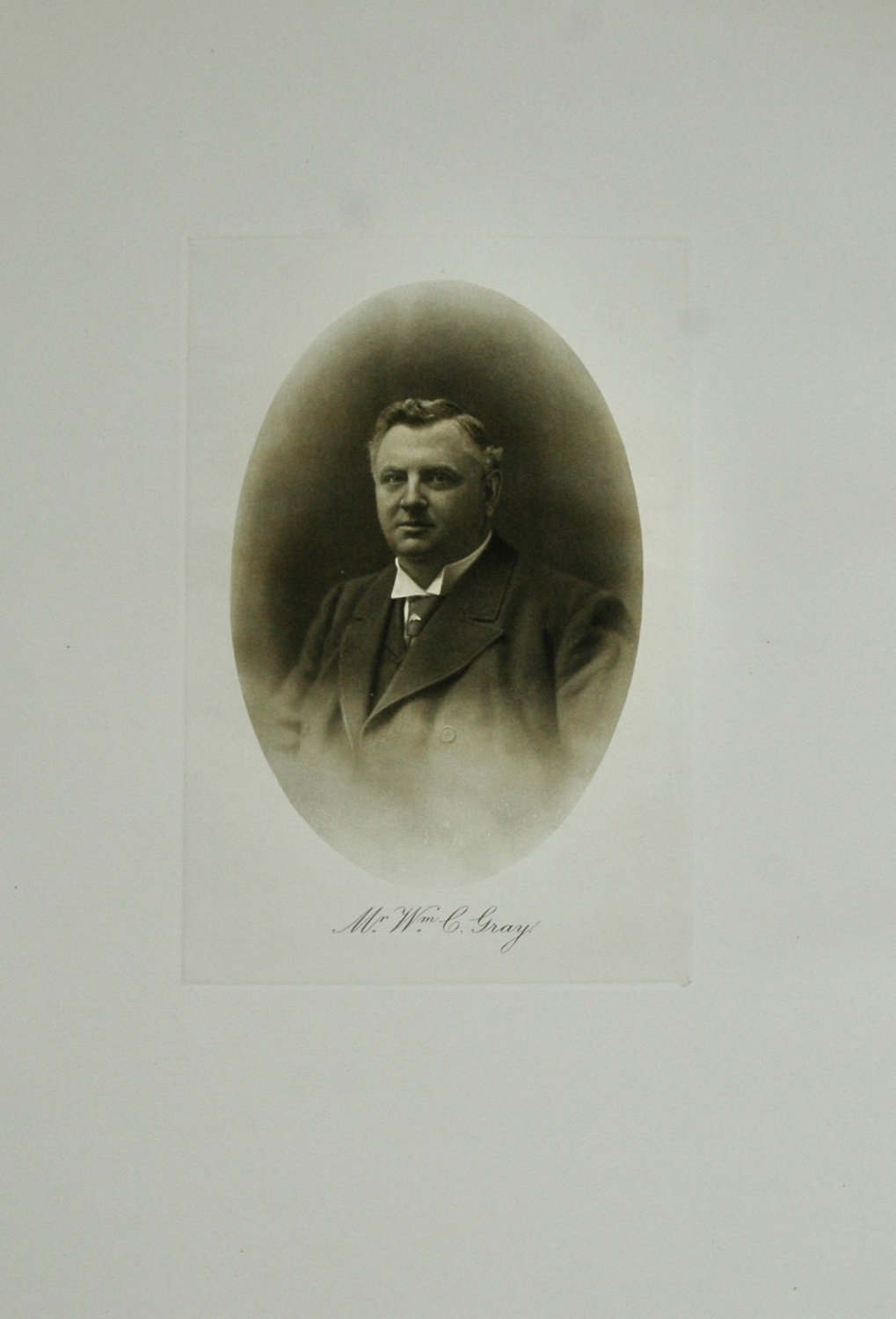 Mr W C Gray - 1913