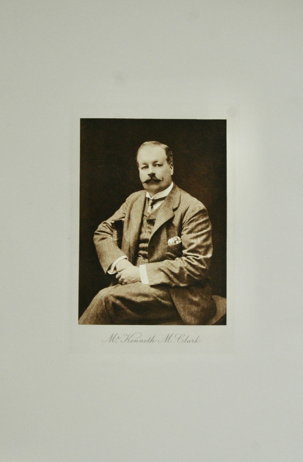 Mr Kenneth M Clark - 1913