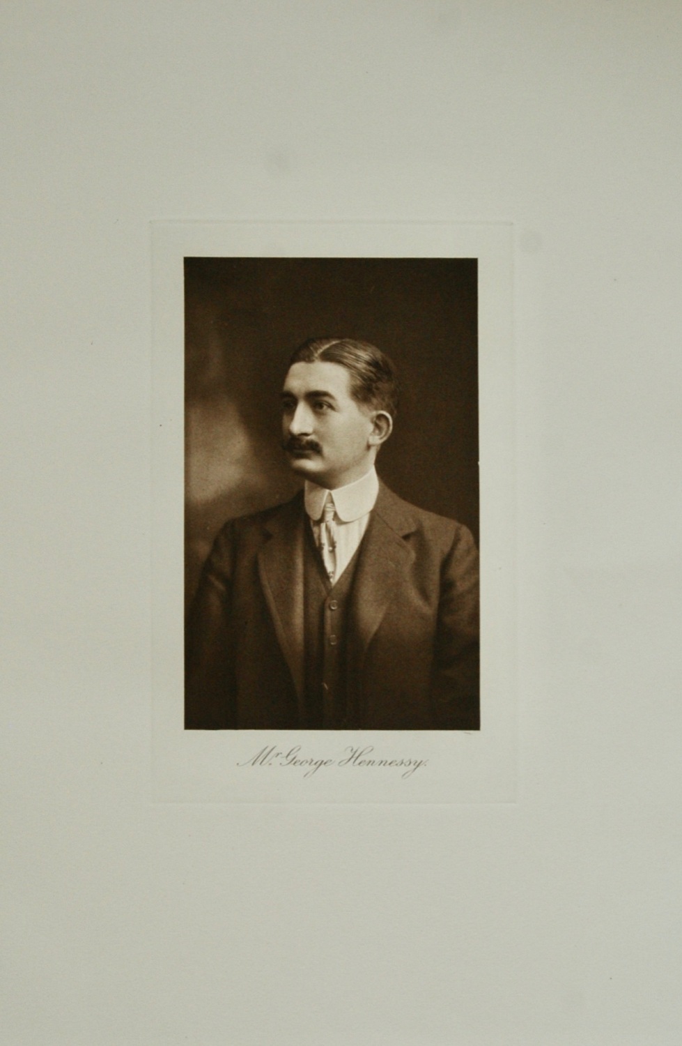 Mr George Hennessy - 1913