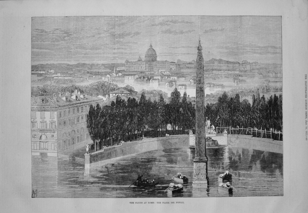 The Floods at Rome - 1871