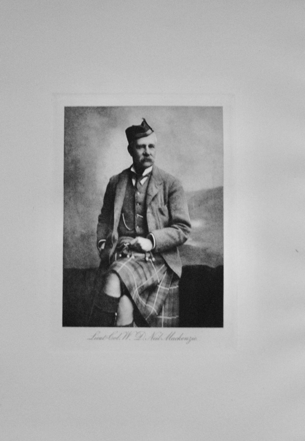 Lieut-Col W D Neil Mackenzie - 1913