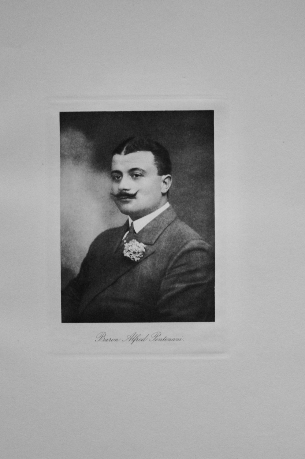 Baron Alfred Pontenani - 1913