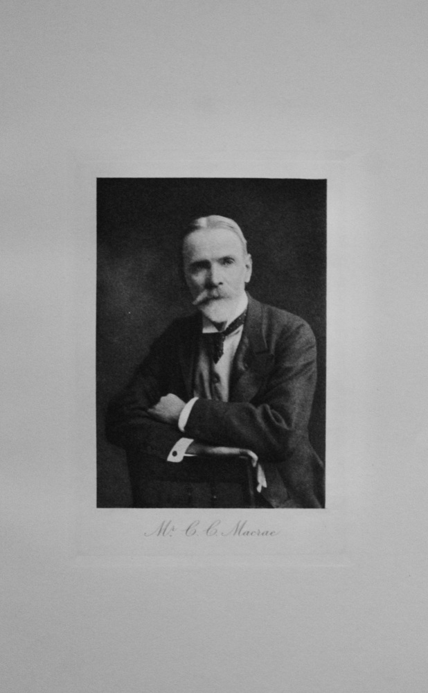 Mr C C Macrae - 1913