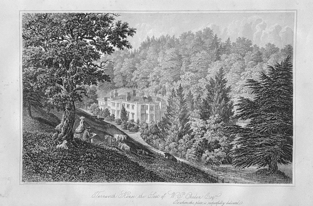 Turnworth House, the Seat of W.J. Okeden Esq.