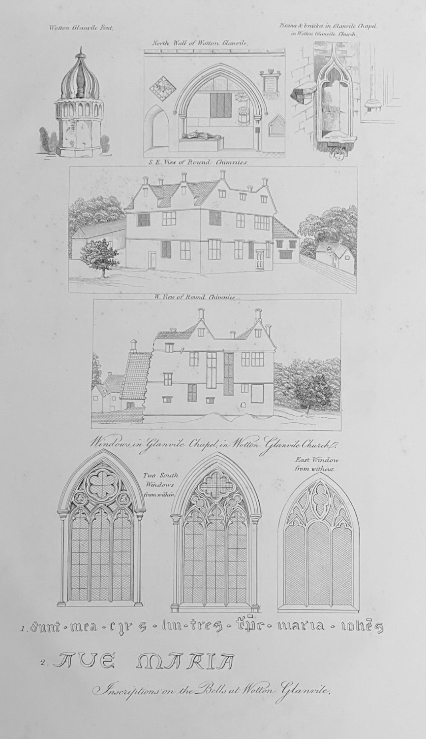 Wotton Glanvile Church, co. Dorset. 1868.