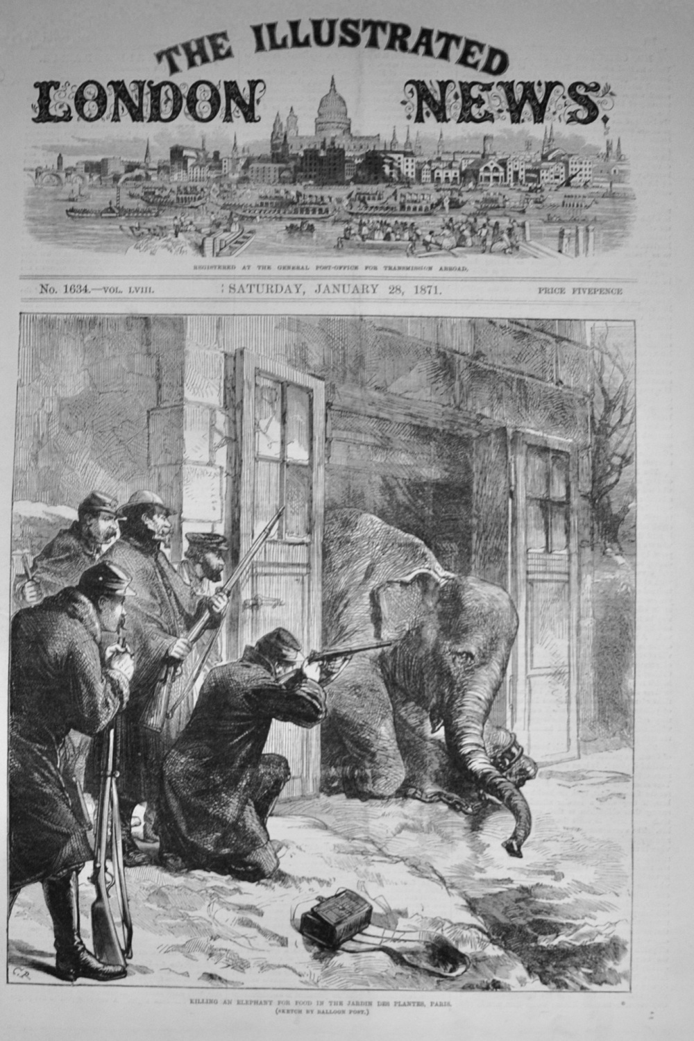 Jardin Des Plantes, Paris - 1871