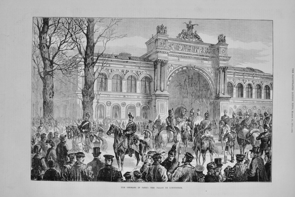 The Palais De L'Industrie - 1871