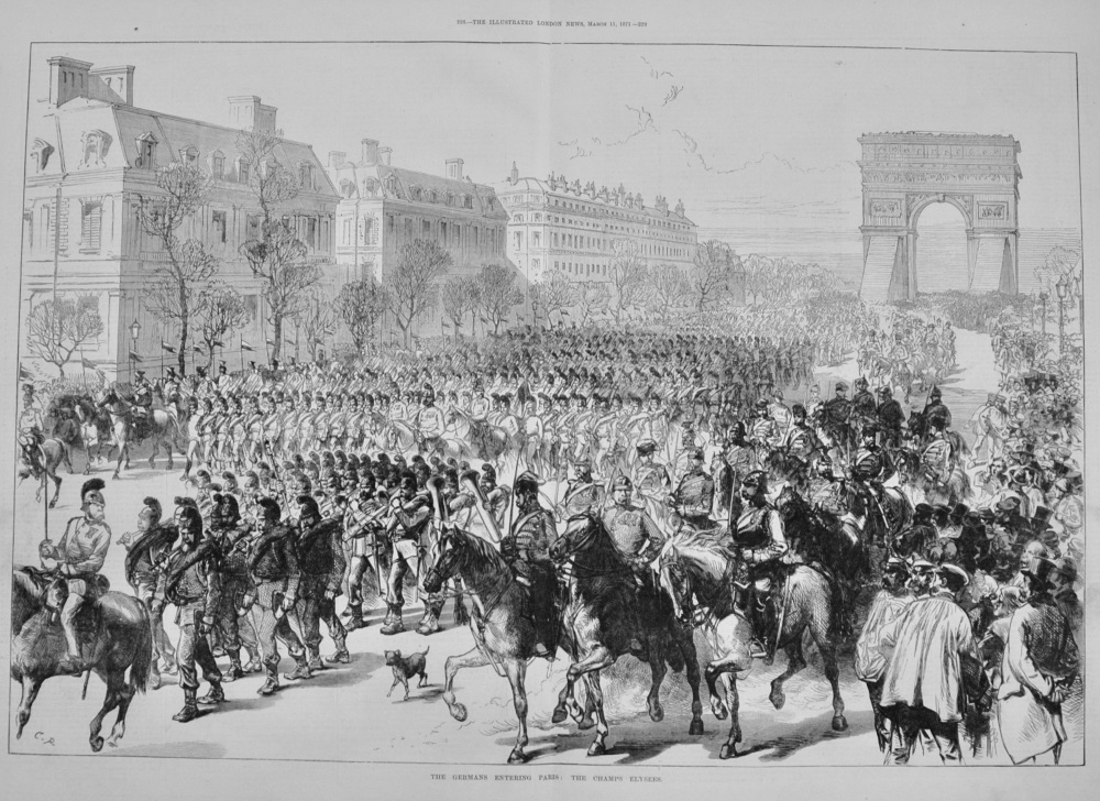 The Champs Elysse - 1871