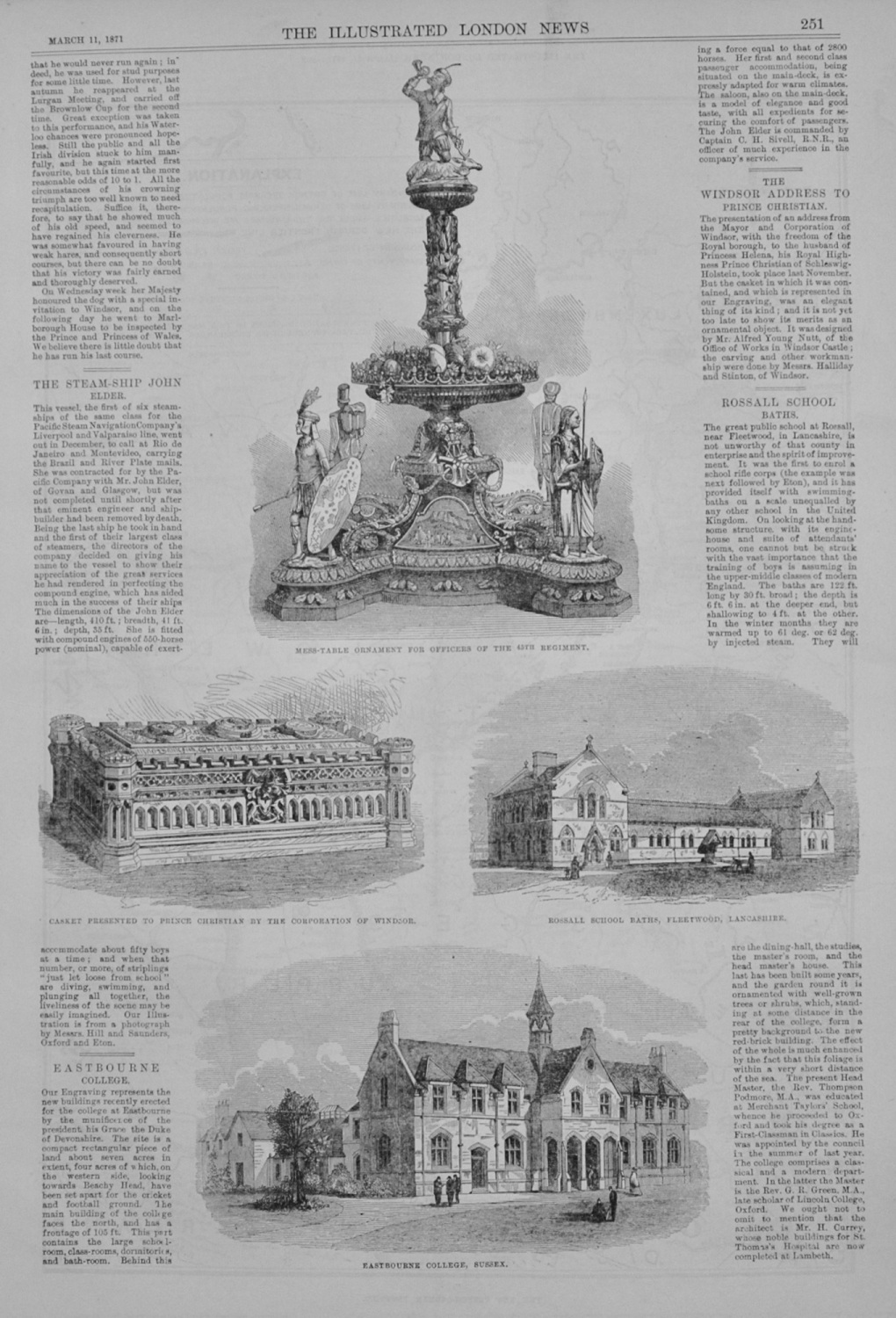 Eastbourne College - 1871