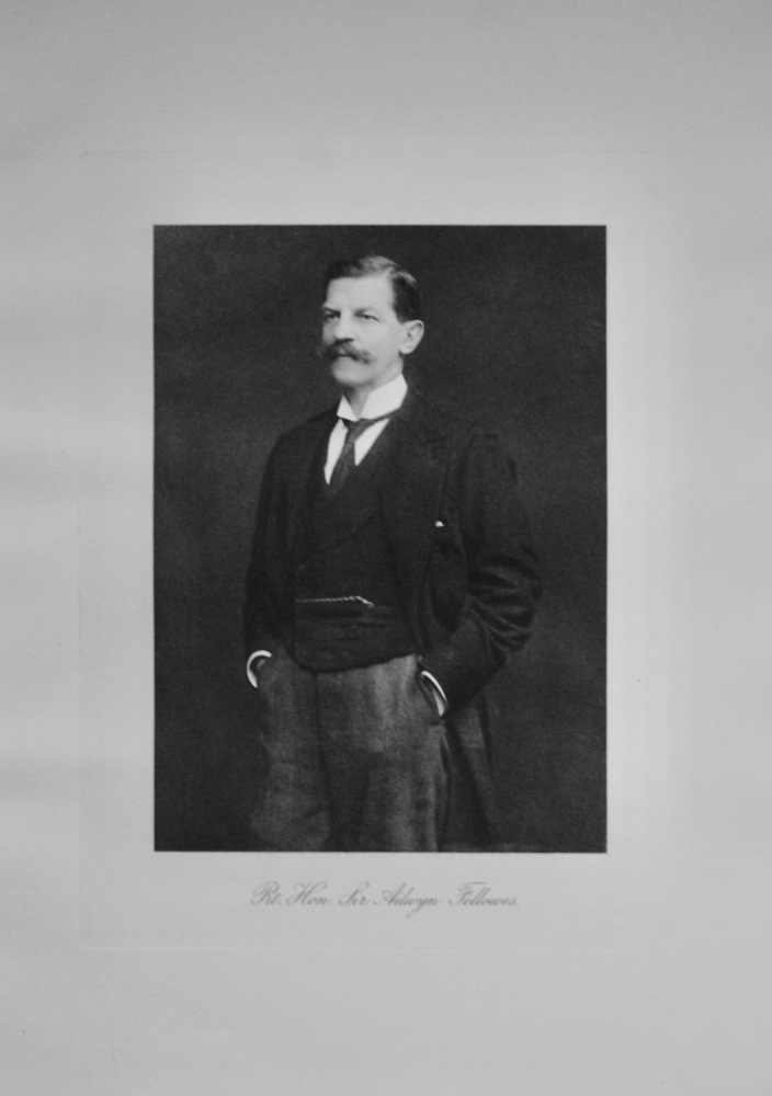 Rt Hon Sir Ailwyn Fellowes - 1913