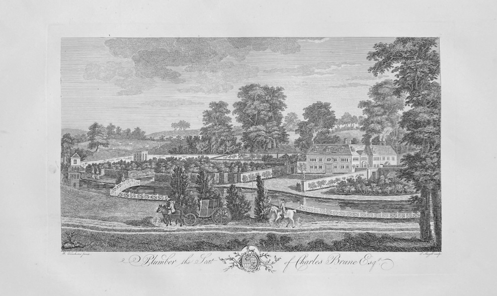 Plumber the Seat of Charles Brune  Esq.  Dorset.  1870.