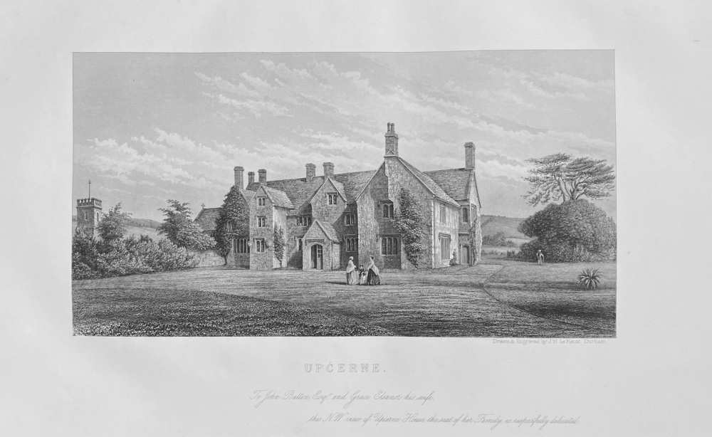 Upcerne House.  Dorset.  1870.