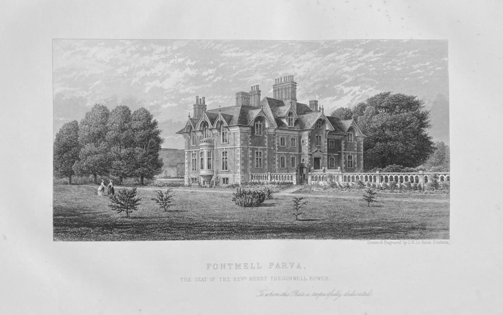 Fontmell Parva.  Dorset.  1870.