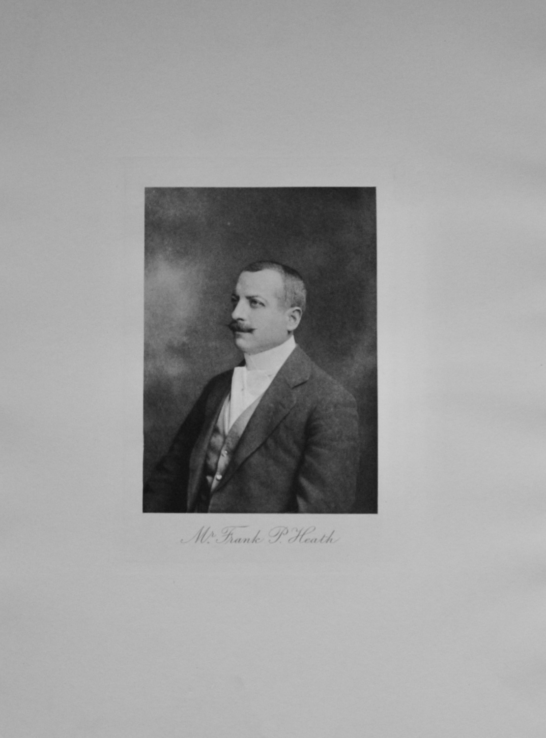 Mr Frank P Heath - 1913