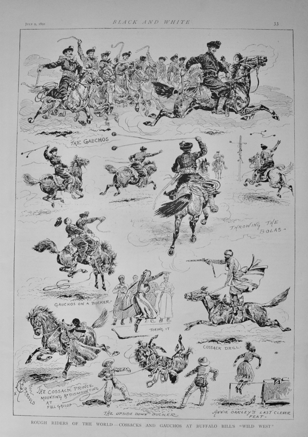 Cossacks and Gauchos at Buffalo Bill's 