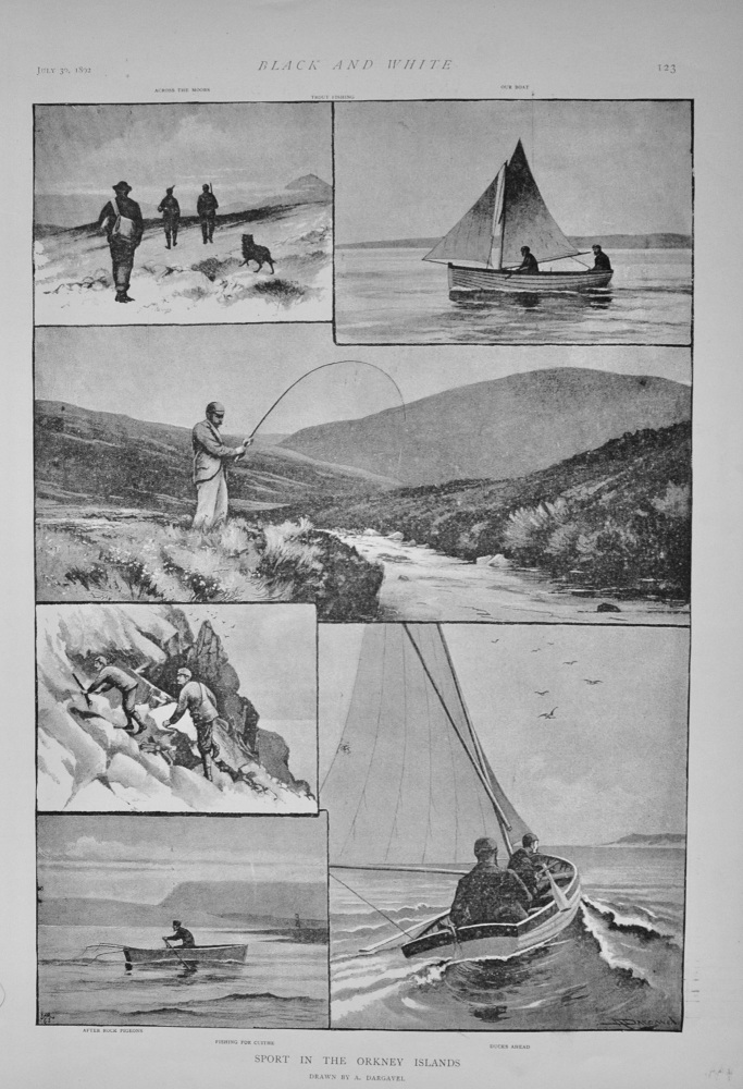 Sport in the Orkney Islands - 1892