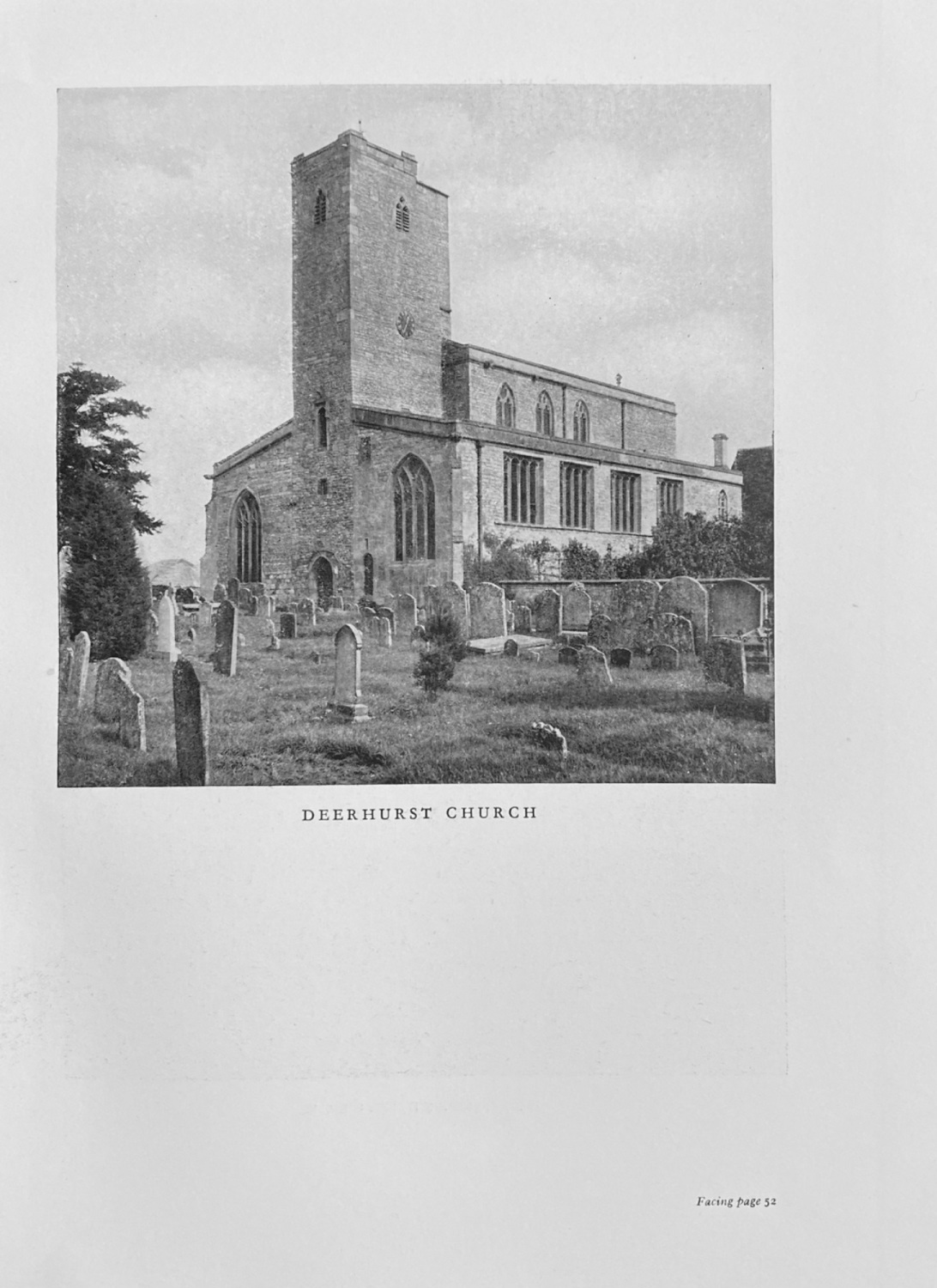 Deerhurst Church.  1925.