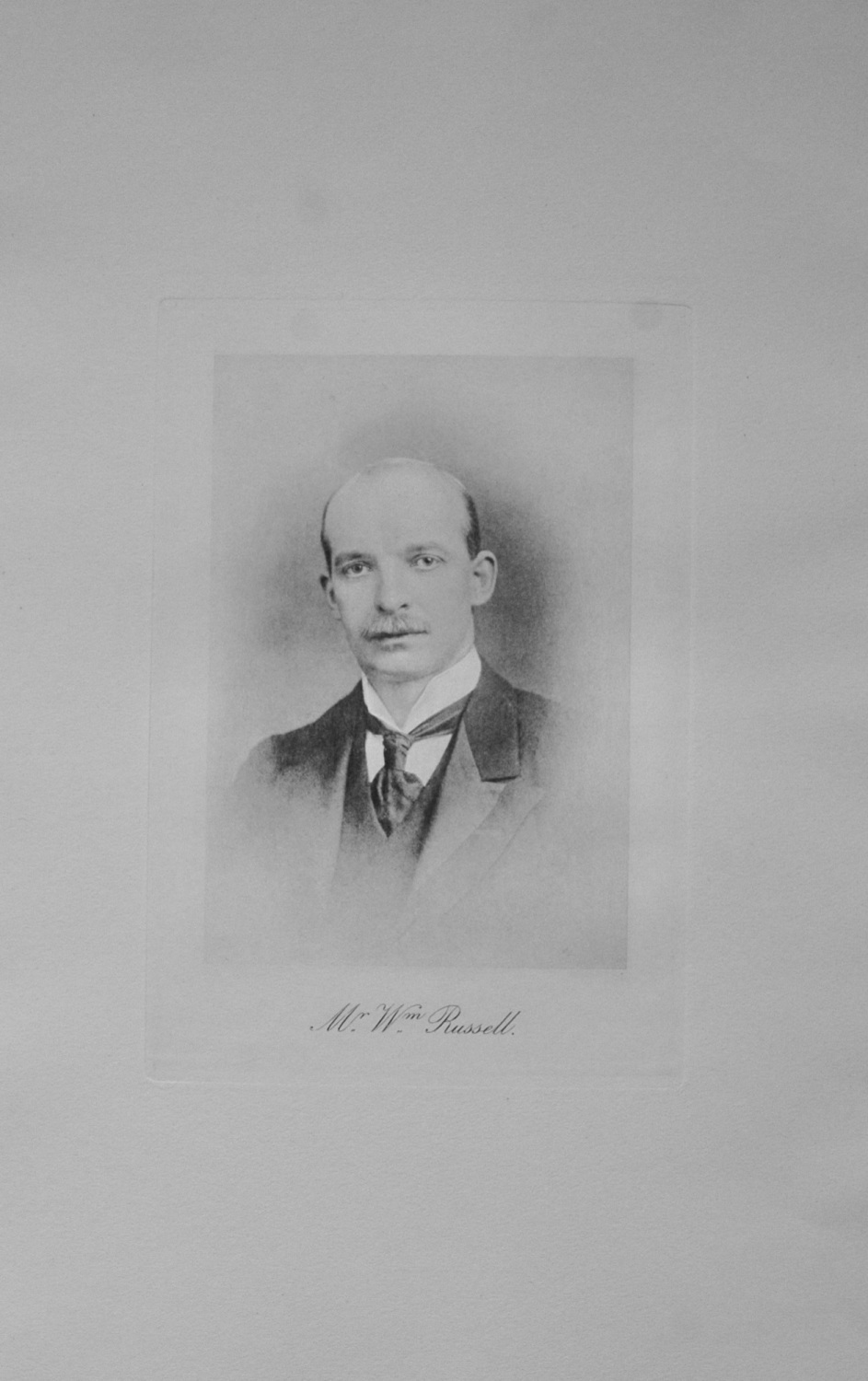 Mr W M Russell, C.B., M.A., B.C.L.