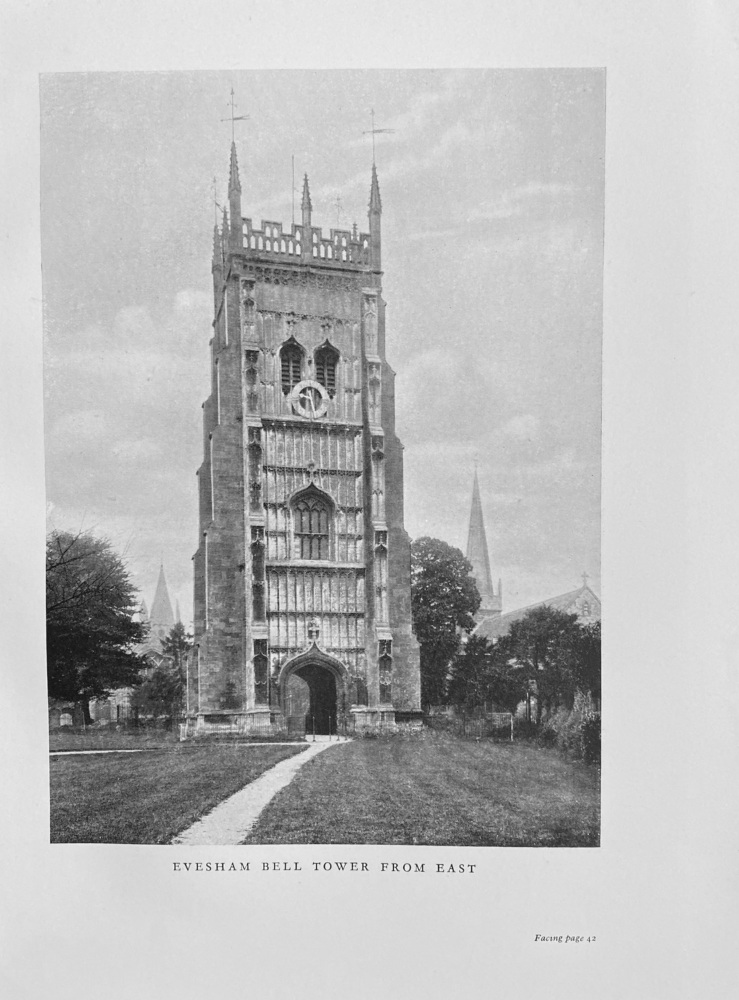 Evesham Church.  1925.