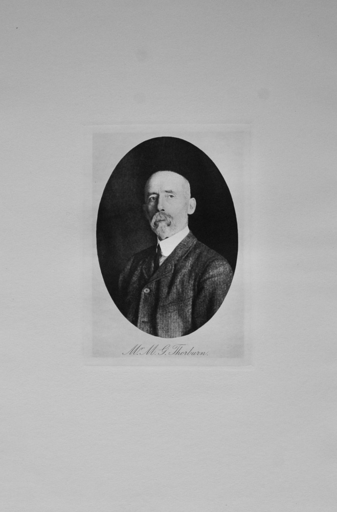 Mr M G Thorburn - 1913