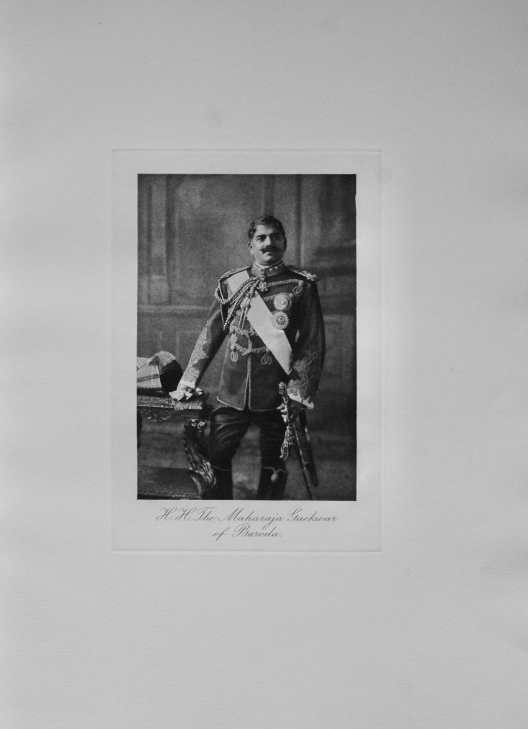 H. H. The Maharaja Gaekwar of Baroda - 1913