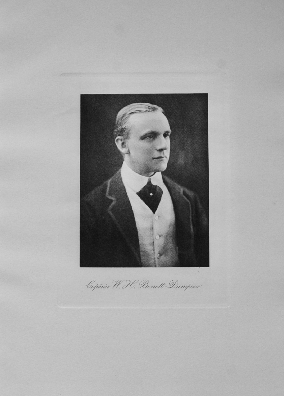 Captain W H Benett Dampier