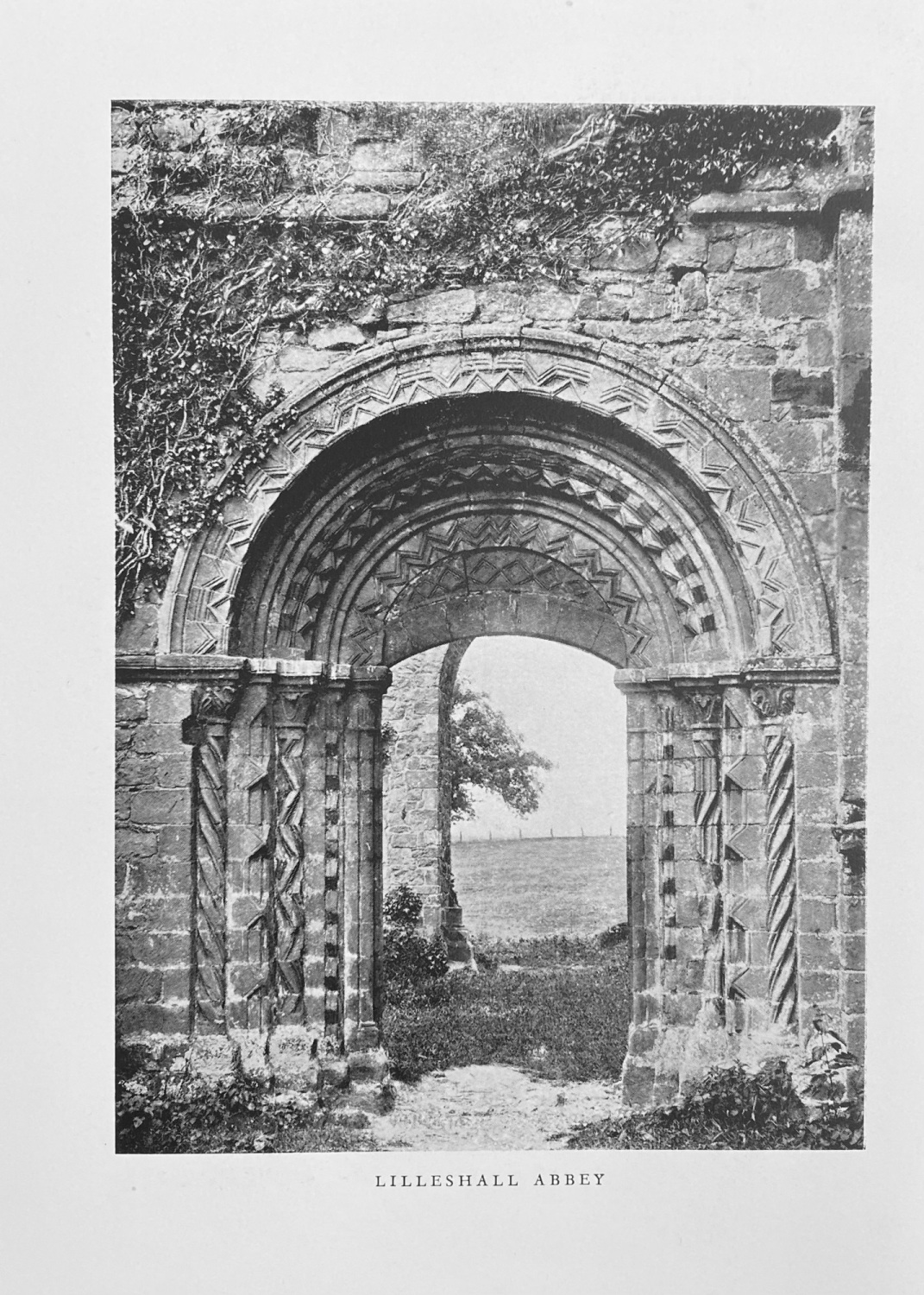 Lilleshall Abbey.  1925.
