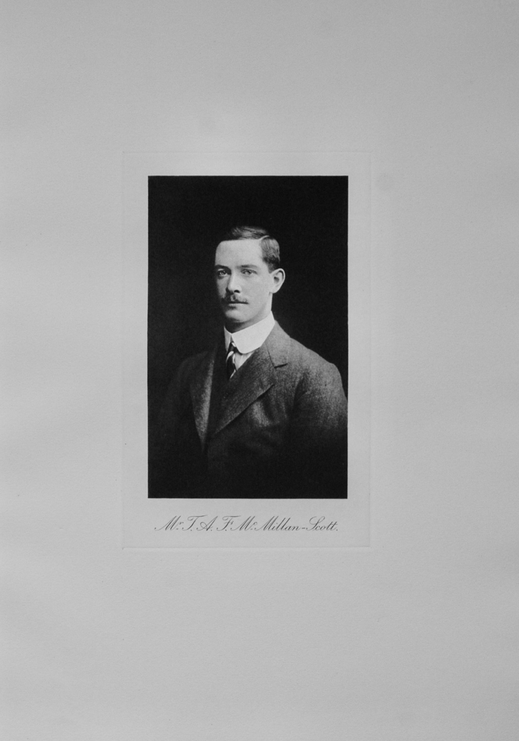 Mr T A F McMillan-Scott