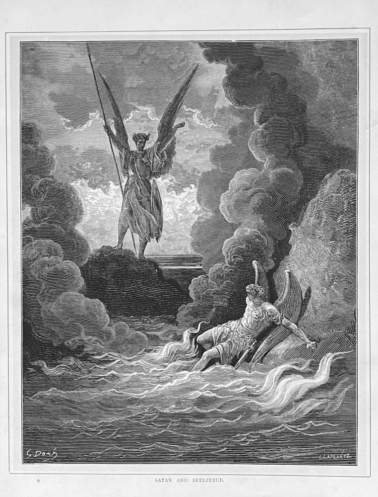 Satan and Beelzebub.  1890c.
