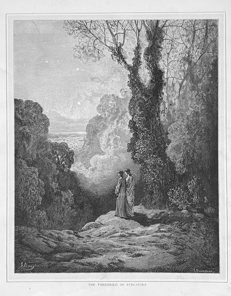 The Threshold of Purgatory.  1890c.