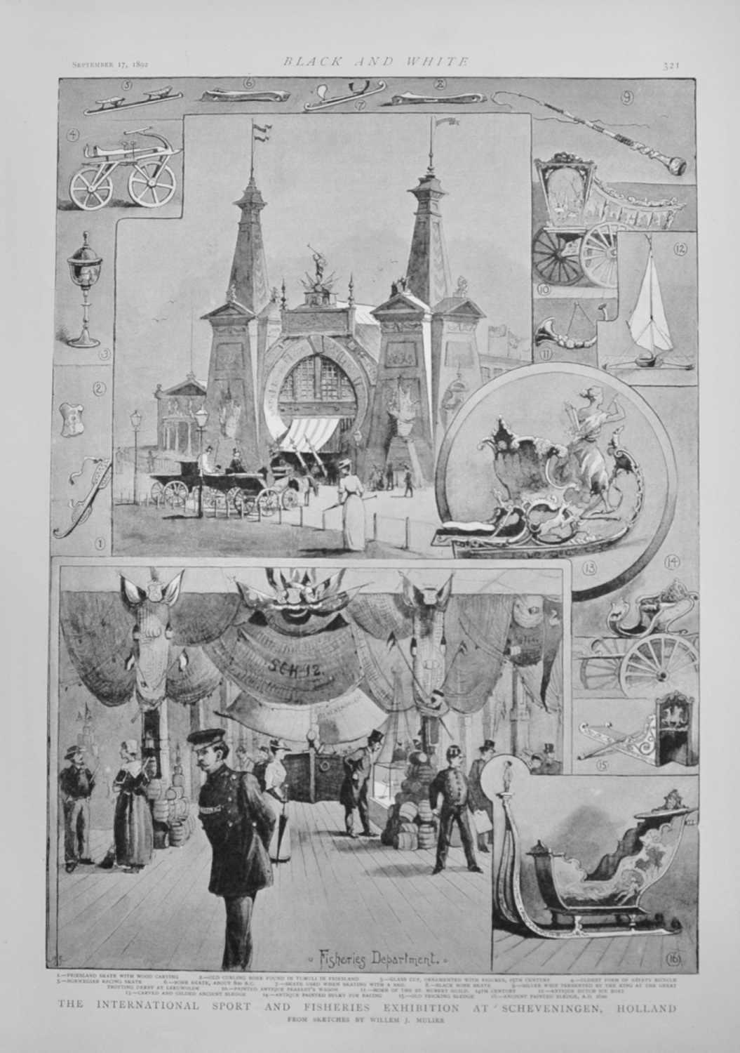 The International Sport and Fisheries Exhibition at Scheveningen, Holland