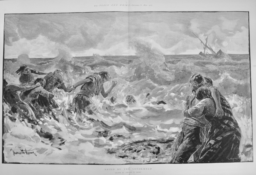 "Saved by the Condemned" - 1892