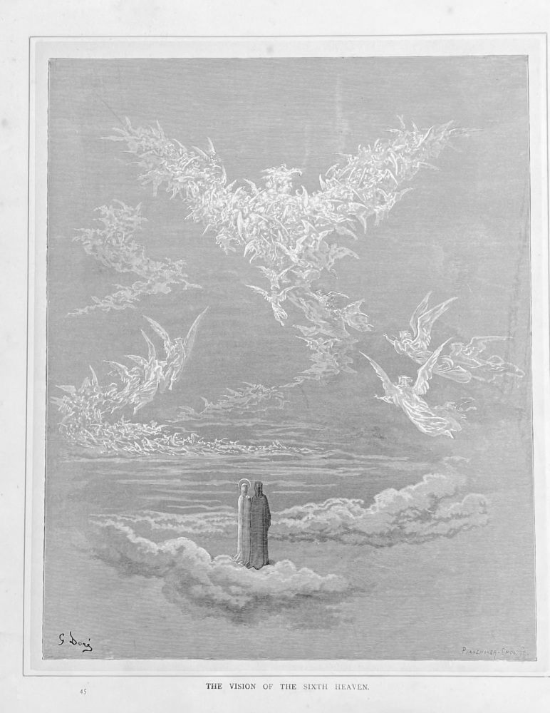 The Vision of the Sixth Heaven. 1890c.
