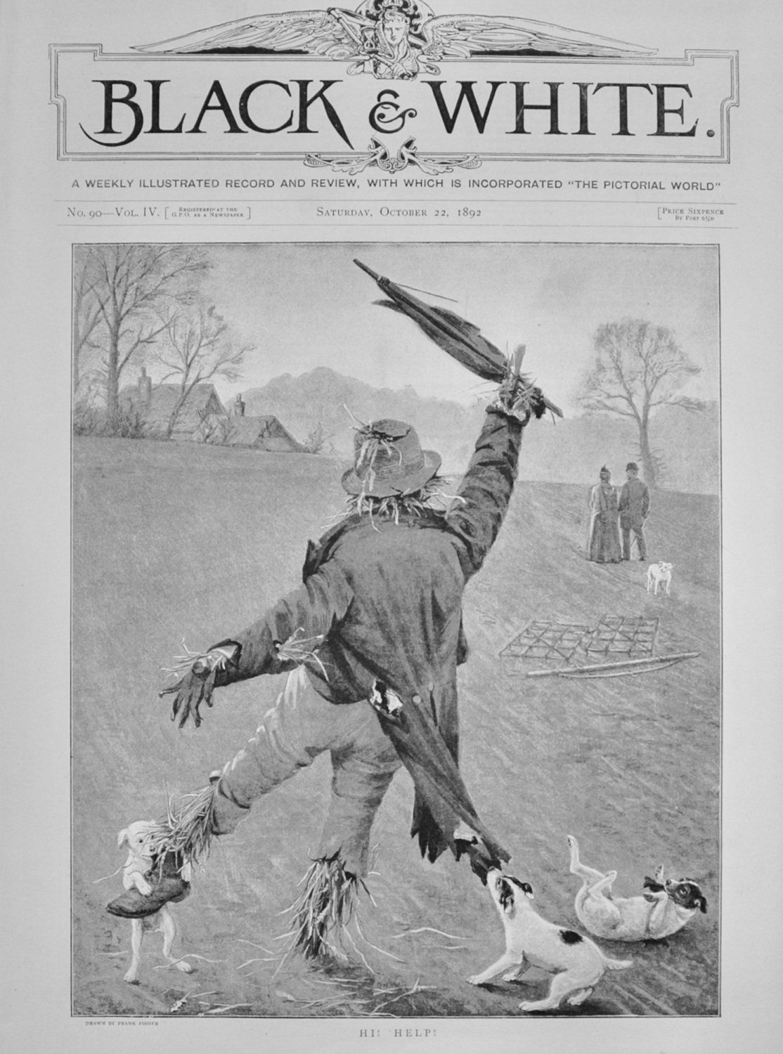 Black and White, October 22, 1892