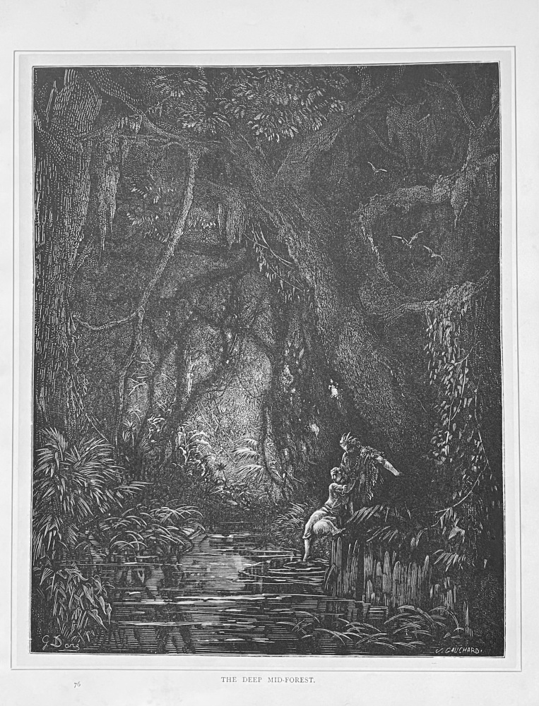The Deep Mid-Forest.  1890c.