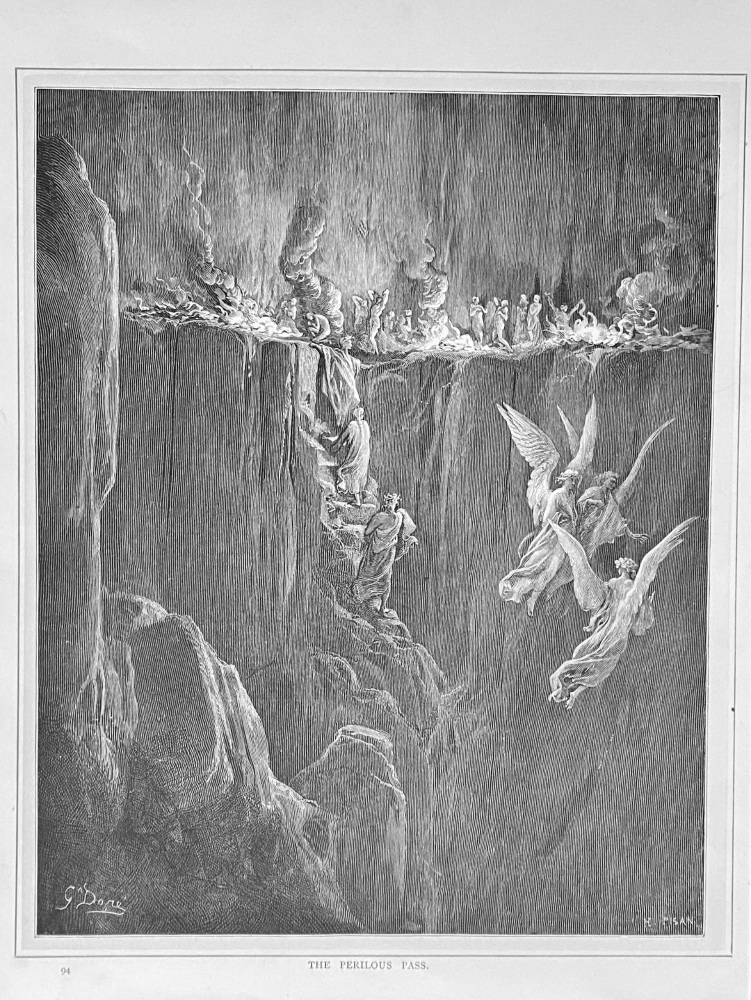 The Perilous Pass.  1890c.