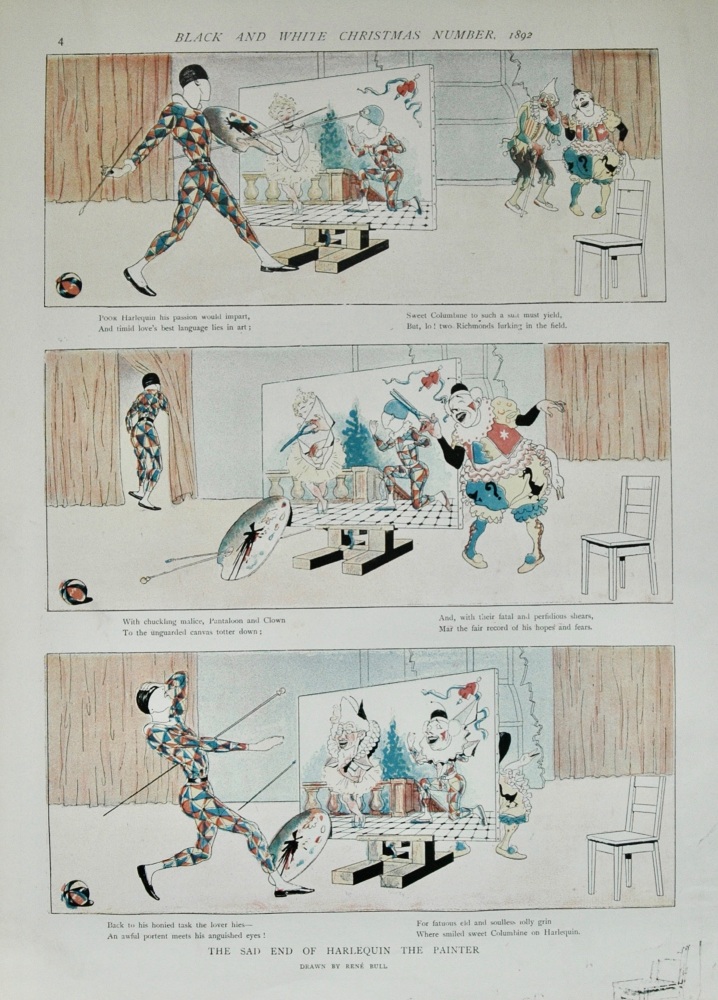 The Sad End of Harlequin the Painter - 1892