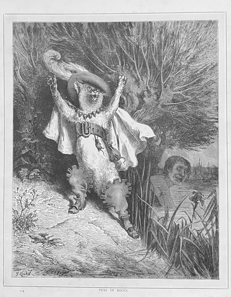 Puss in Boots.  1890c.