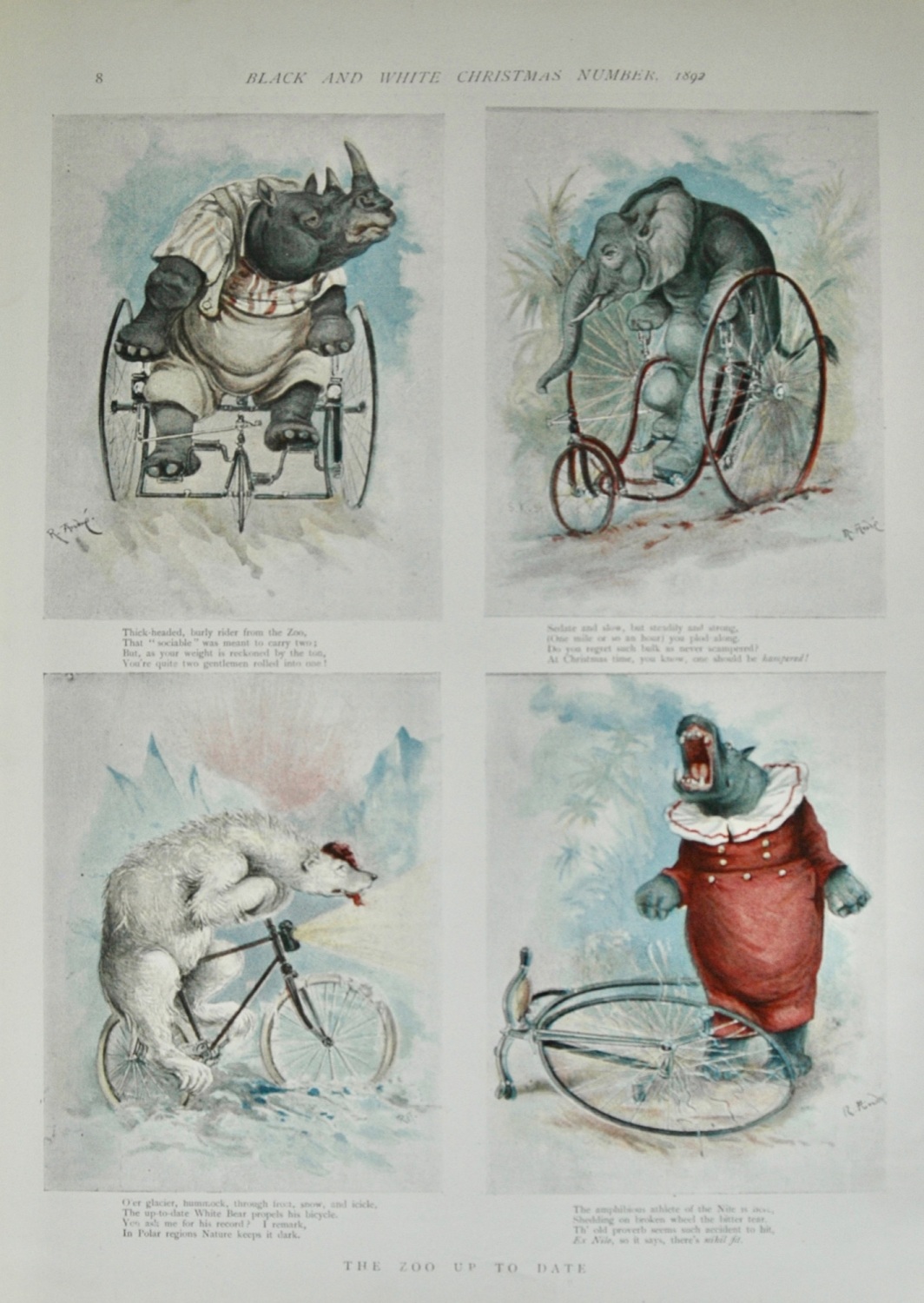 The Zoo Up To Date - 1892