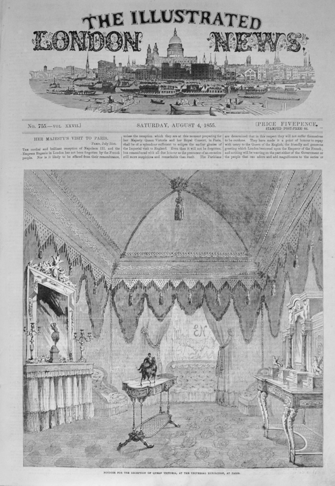 The Illustrated London News, August 4, 1855