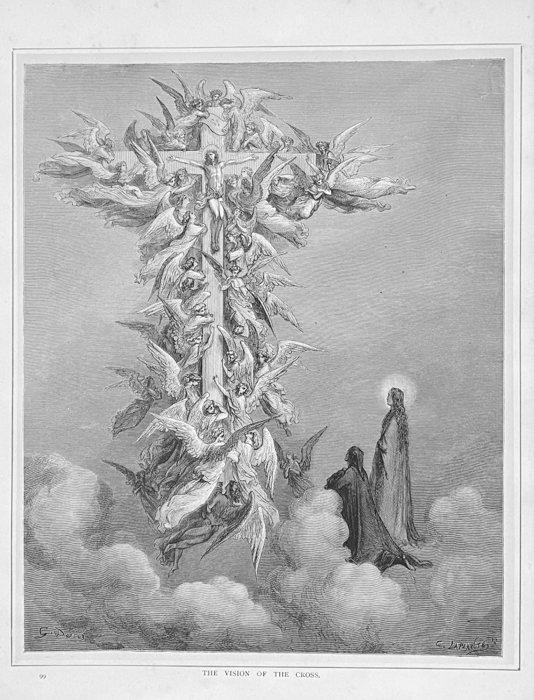 The Vision of the Cross.  1890c.