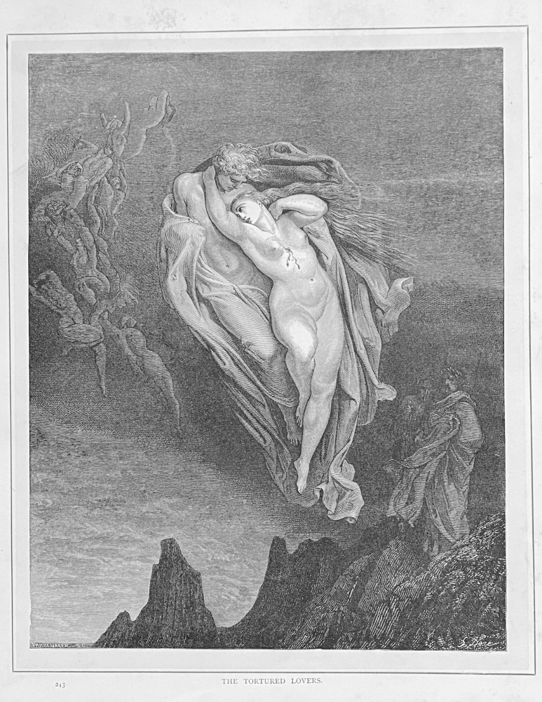 The Tortured Lovers.  1890c.