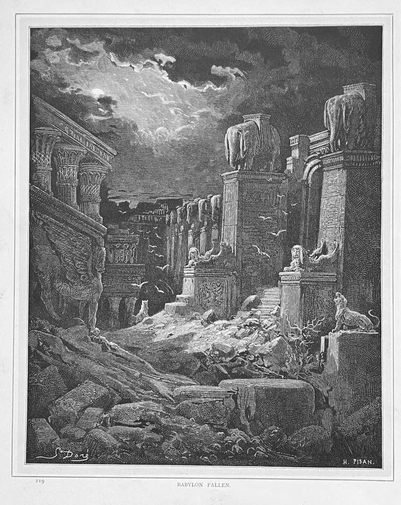 Babylon Fallen.  1890c.